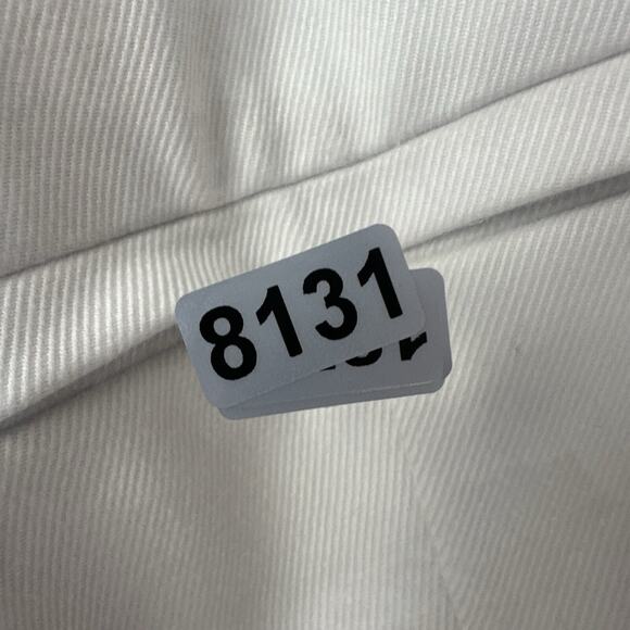 Brunello Cucinelli Pants Womens 2 Ivory Career Office Straight Designer Blingy - Picture 15 of 15